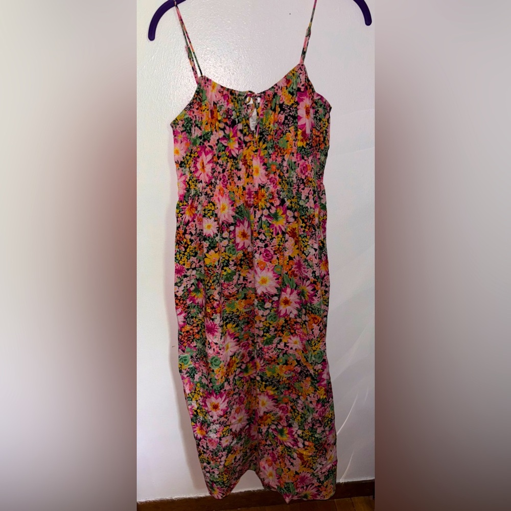 H&M floral maxi dress